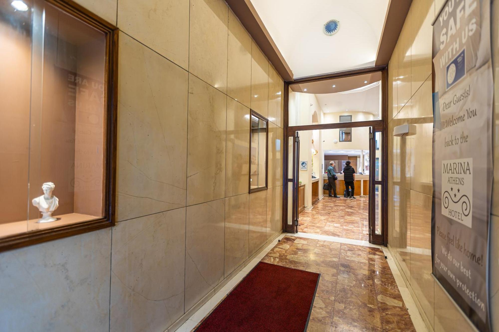 Hotel Marina Athen Exterior foto